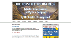 Desktop Screenshot of norsemyth.org