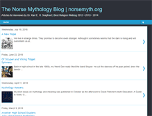Tablet Screenshot of norsemyth.org